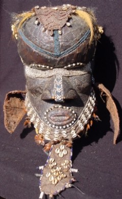 Masque Africain Kuba - Rgion de Kinshasa (Congo - RDC - ex Zare)