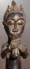 Statuette Africaine - Ethnie  Baoul - Cte d'Ivoire -- Akan Family