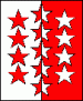 Ecusson du Valais - Au Pays des Raccards  Ganja (aoc)