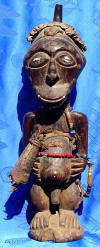 Ftiche Africain vu de face