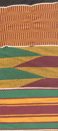 pagne ashanti - kente du Ghana