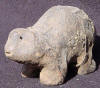 Objets Rituels en Terre Cuite de Tanzanie representant un  mouton