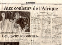 article de presse Le Nouvelliste