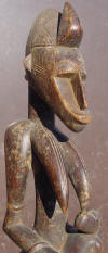 Statuette Africaine - Ethnie  Baoul - Cte d'Ivoire