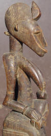 Statuette Africaine - Ethnie  Baoul - Cte d'Ivoire